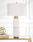 Ruse - Whitewashed Table Lamp