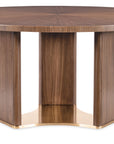 Eleana - Round Dining Table - Medium Wood