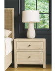 Oasis - Dockside Storage Nightstand - Beige