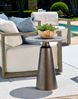 Midsummer - Indoor-Outdoor Accent Table - Bronze