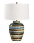 Judarn - Table Lamp - Blue / Brown