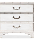 Charleston - Three-Drawer Nightstand - White