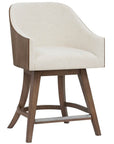 Modern - Swivel Counter Chair - Haze / Levi Oyster