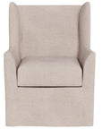 Newhall - Slipcover Swivel Glider Chair, Special Order - Beige