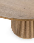 Vander - Round Dining Table - Tawny Brown