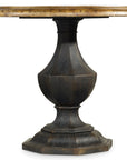 Sanctuary - Round Accent Table - Light Brown / Dark Brown