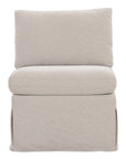 Fable - Slipcover Dining Slipper Chair - Beige
