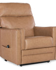 Thyme - Power Recliner With Power Headrest, Lumbar, and Lift - Light Brown