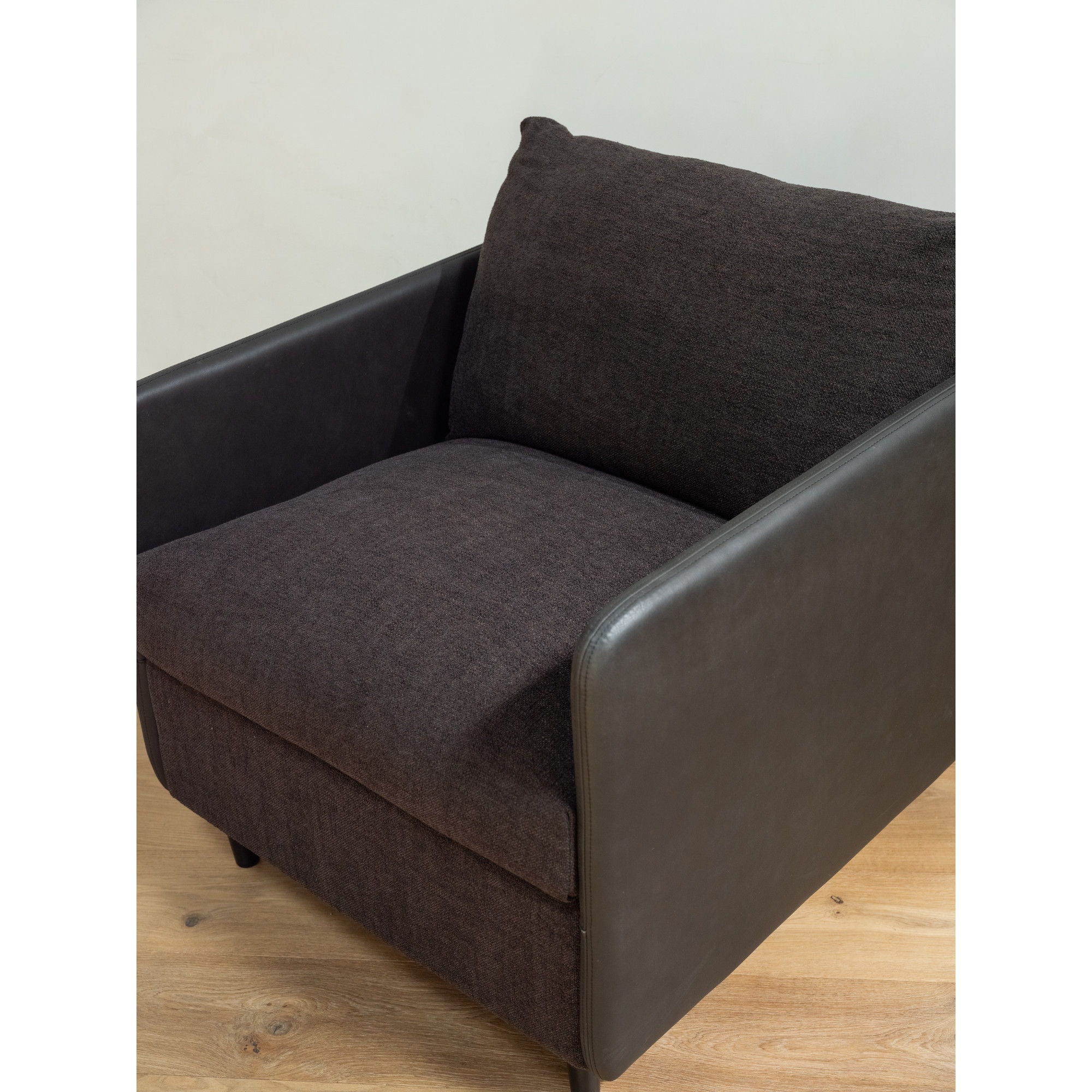 Teller - Accent Chair - Warm Black