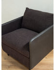 Teller - Accent Chair - Warm Black