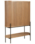 Modern - Linnea Bar Cabinet - Light Brown