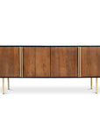 Dionne - 4 Door Sideboard - Brown