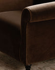 Harmony - Fabric Accent Chair - Dark Brown