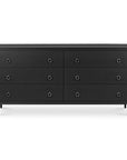 Reagan - 6 Drawer Dresser - Black