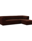 Zandro - Sectional Right - Dark Brown