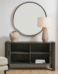 Drury - 2 Door Cabinet - Dark Gray