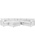 Caplan - 6 Piece Modular Sectional With Ottoman