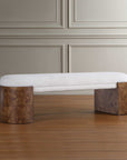 Thorian - Bench - Brown / Off-White