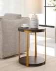 Palisade - Round Wood Side Table