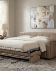 SS - Griffin Queen Sleeper Sofa - Light Brown