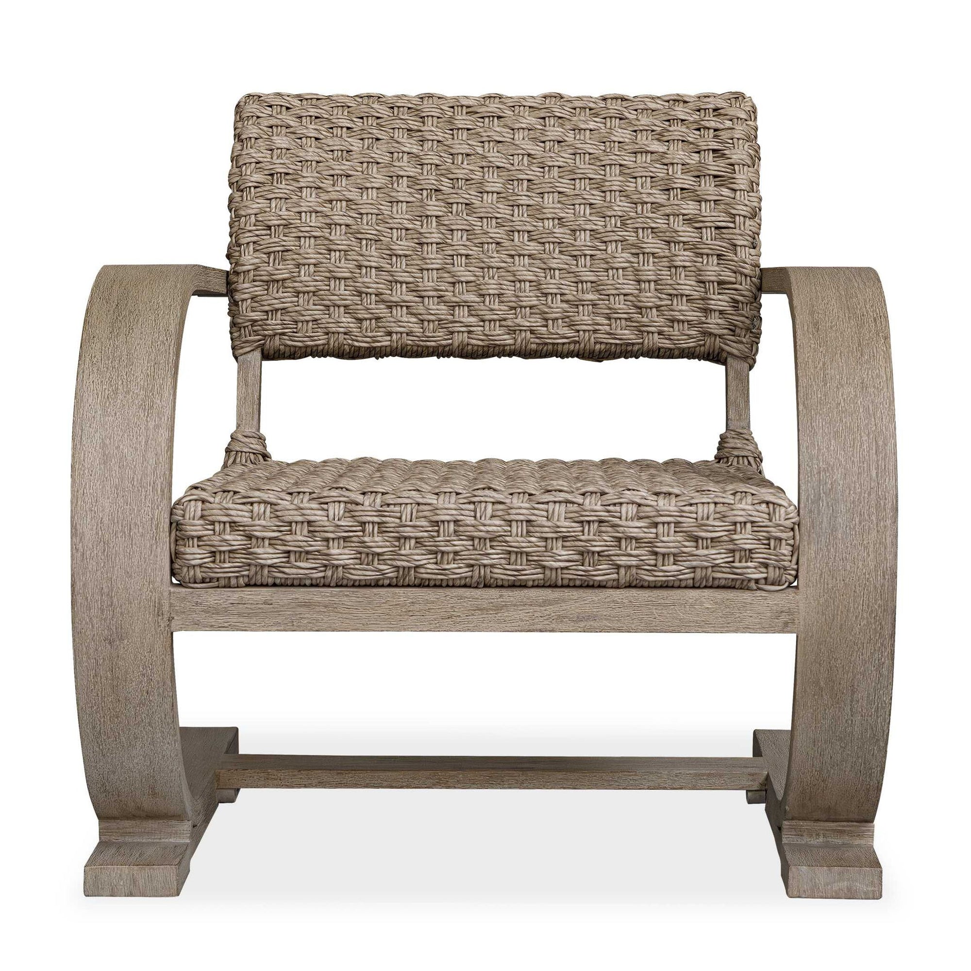 Rehema - Outdoor Wicker Lounge Chair - Gray