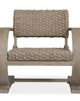 Rehema - Outdoor Wicker Lounge Chair - Gray