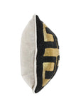 Dala - 12" x 16" Pillow - Black / Gold