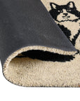 Doormats - Kitty Crew Doormat - Black / Sand