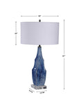 Everard - Table Lamp - Blue