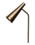 Trumpet - Floor Lamp - Antique Brass