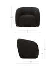Faye - Accent Chair - Black