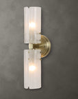 Mistie - 2 Light Glass Sconce - Bronze