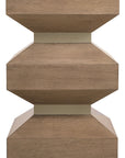 Sonnet - Square End Table - Dark Gray