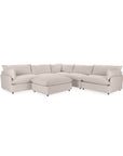 Caplan - 6 Piece Modular Sectional With Ottoman