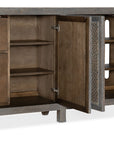 Melange - Emmett Entertainment Console - Dark Gray