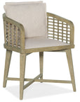 Surfrider - Barrel Back Chair - Beige / Light Brown