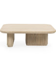 Vander - Solid Wood Square Coffee Table