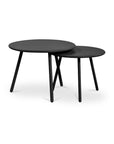 Kari - Outdoor Nesting Coffee Table - Black