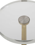 Groove - Crystal Drink Table - Gold