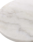 Puritan - White Marble Drink Table
