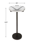 Forge - Industrial Accent Table - Black