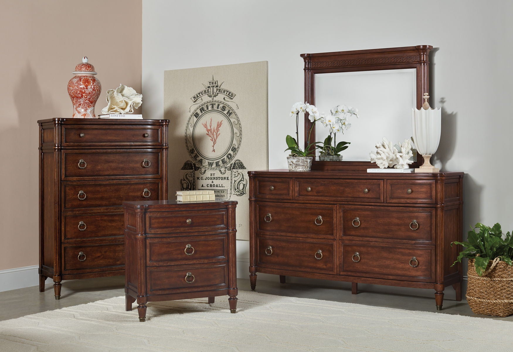 Charleston - Three-Drawer Nightstand