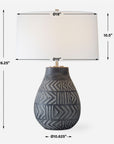 Natchez - Charcoal Table Lamp