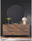 Modern - Cove Drawer Dresser - Dark Brown