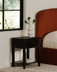 Corrine - Nightstand - Black