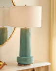 Claudin - Table Lamp - Aqua Blue