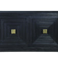 Aiken - 2 Door Cabinet - Dark Walnut