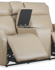 MS - Nelson Zero Gravity Power Console Loveseat With Power Headrests And Lumbar
