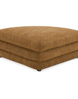 Lowtide - Curved Ottoman - Light Brown