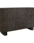 Phineas - 3 Door Modern Cabinet - Woodtone